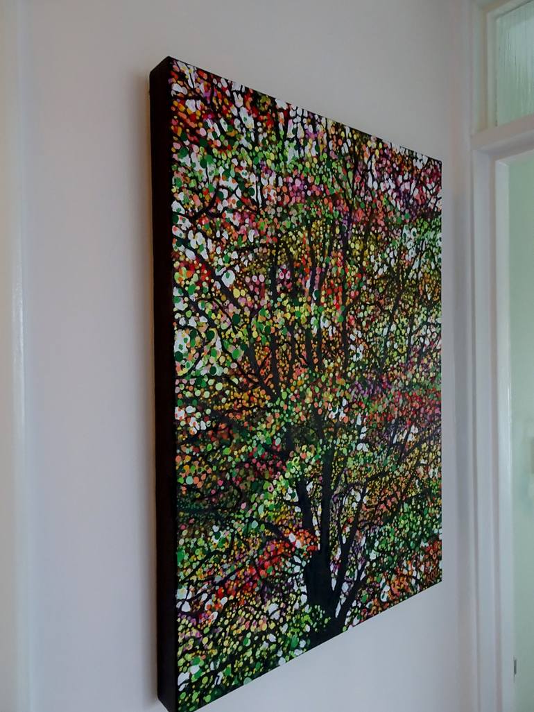 Original Contemporary Nature Painting by Roz Edwards