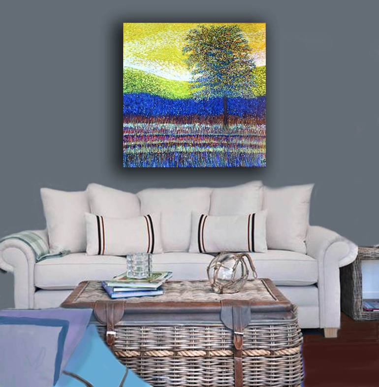 Original Tree Painting by Roz Edwards