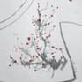 contemporary - oriental - ink - plum blossom dress