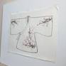 contemporary - oriental - ink - plum blossom dress