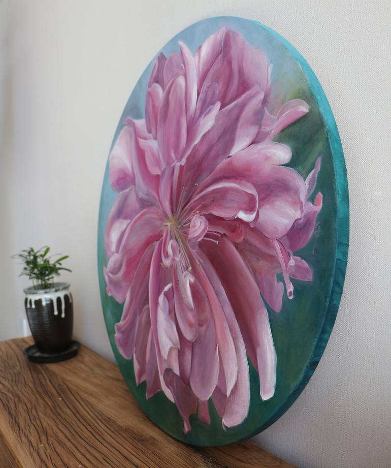 Original Floral Painting by Zhaohui Yang