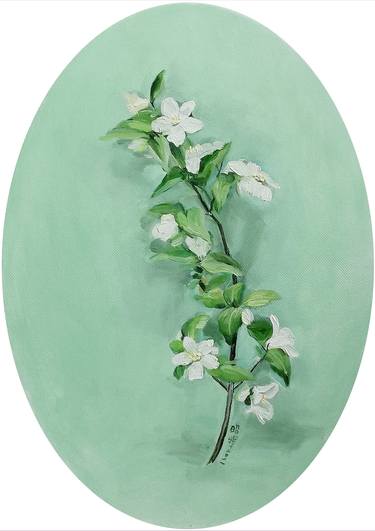 still life - plant - spring - blossom - white flowers thumb