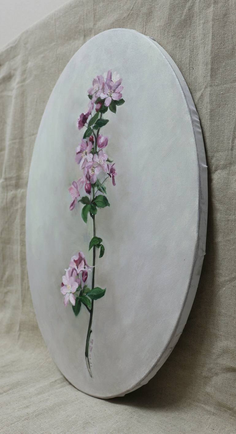 Original Floral Painting by Zhaohui Yang