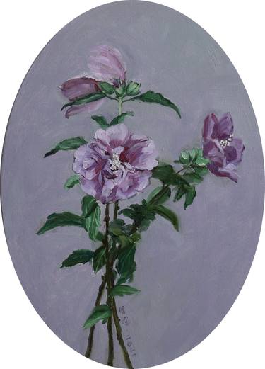 still life - plant - blossom - purple flowers thumb
