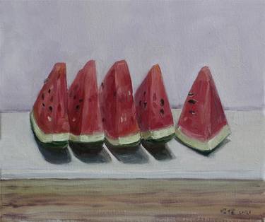 still life - food - fruit - watermelon thumb