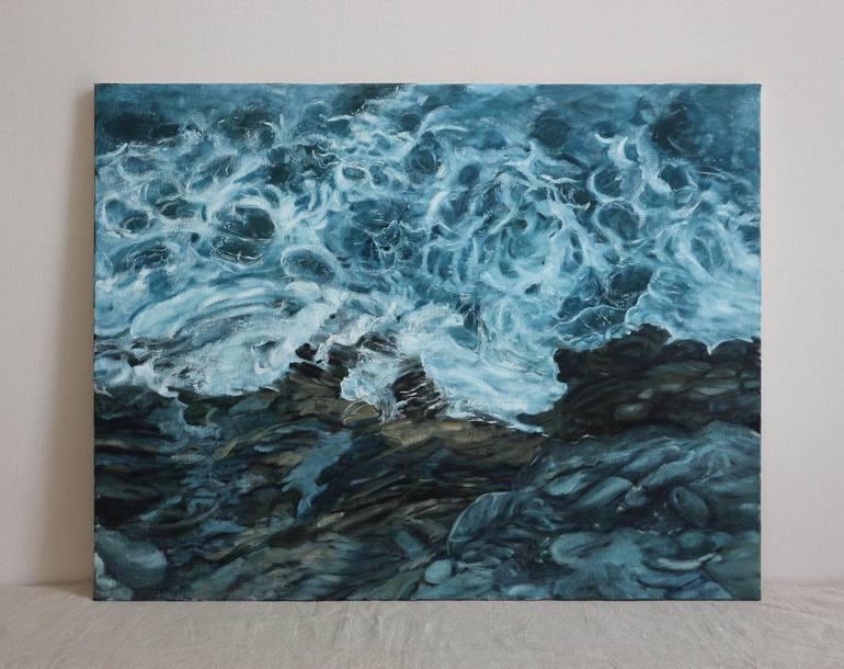 Original Seascape Painting by Zhaohui Yang