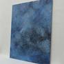 abstract expressionism painting - blue - view No.1