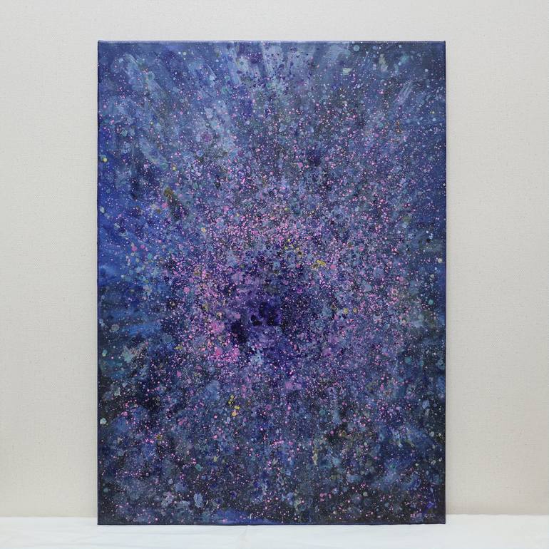 Original Outer Space Painting by Zhaohui Yang