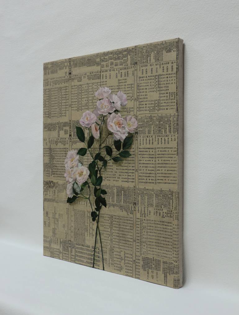 Original Contemporary Floral Painting by Zhaohui Yang