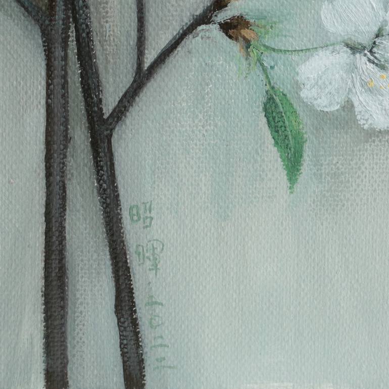 Original Contemporary Floral Painting by Zhaohui Yang