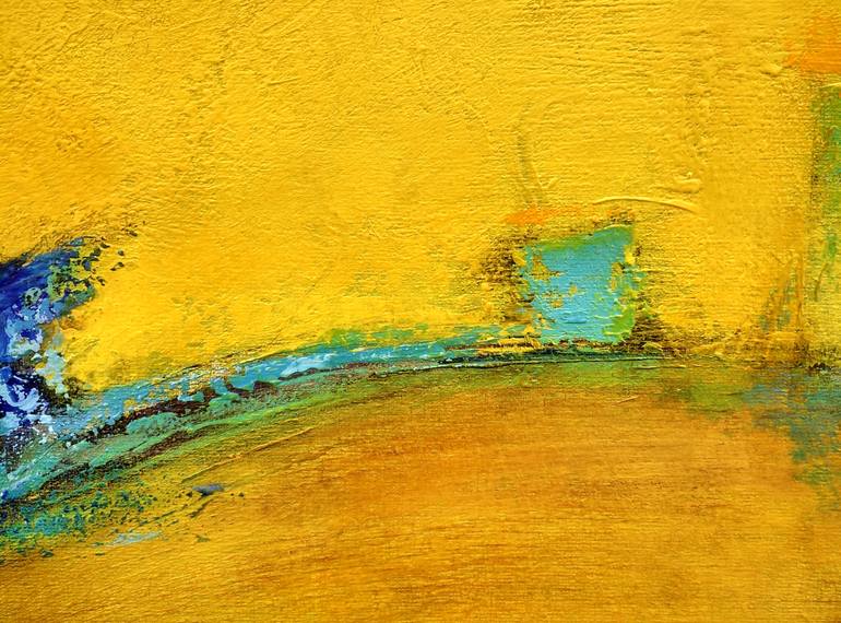 Original Fine Art Abstract Painting by Andrey Visokinsky