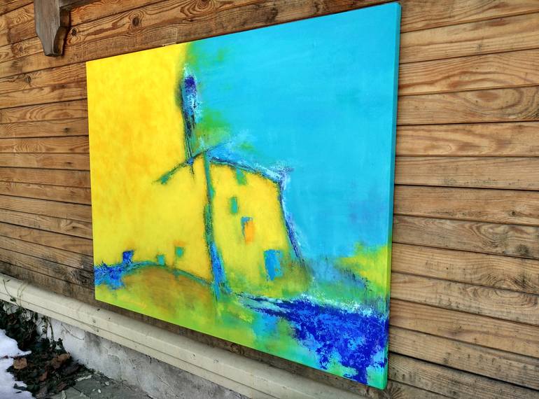 Original Abstract Painting by Andrey Visokinsky