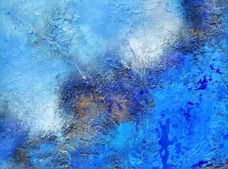 Original Fine Art Abstract Painting by Andrey Visokinsky