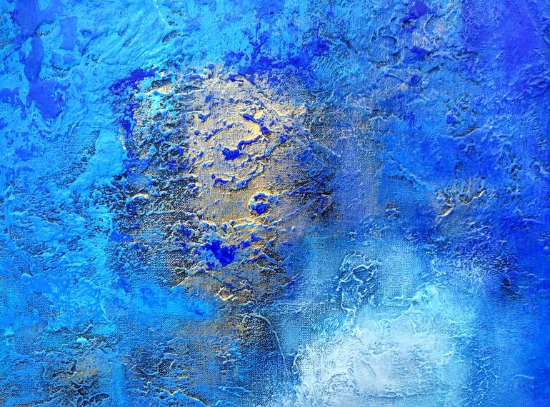 Original Fine Art Abstract Painting by Andrey Visokinsky