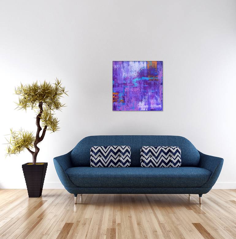 Original Fine Art Abstract Painting by Andrey Visokinsky