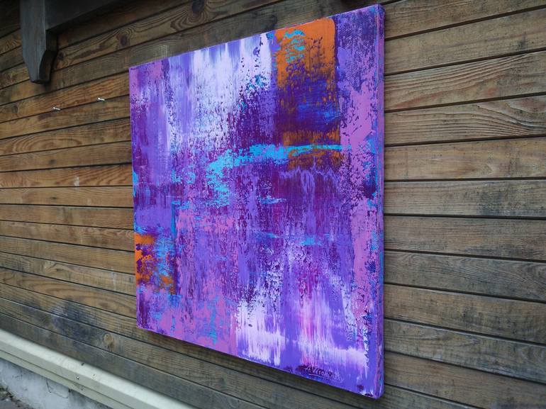 Original Fine Art Abstract Painting by Andrey Visokinsky