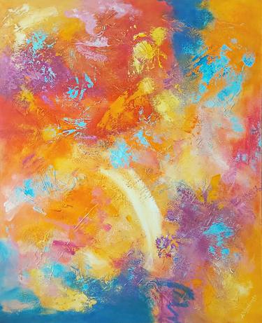 Original Abstract Painting by Andrey Visokinsky