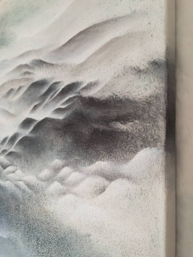 Original Abstract Landscape Painting by Francesca Borgo