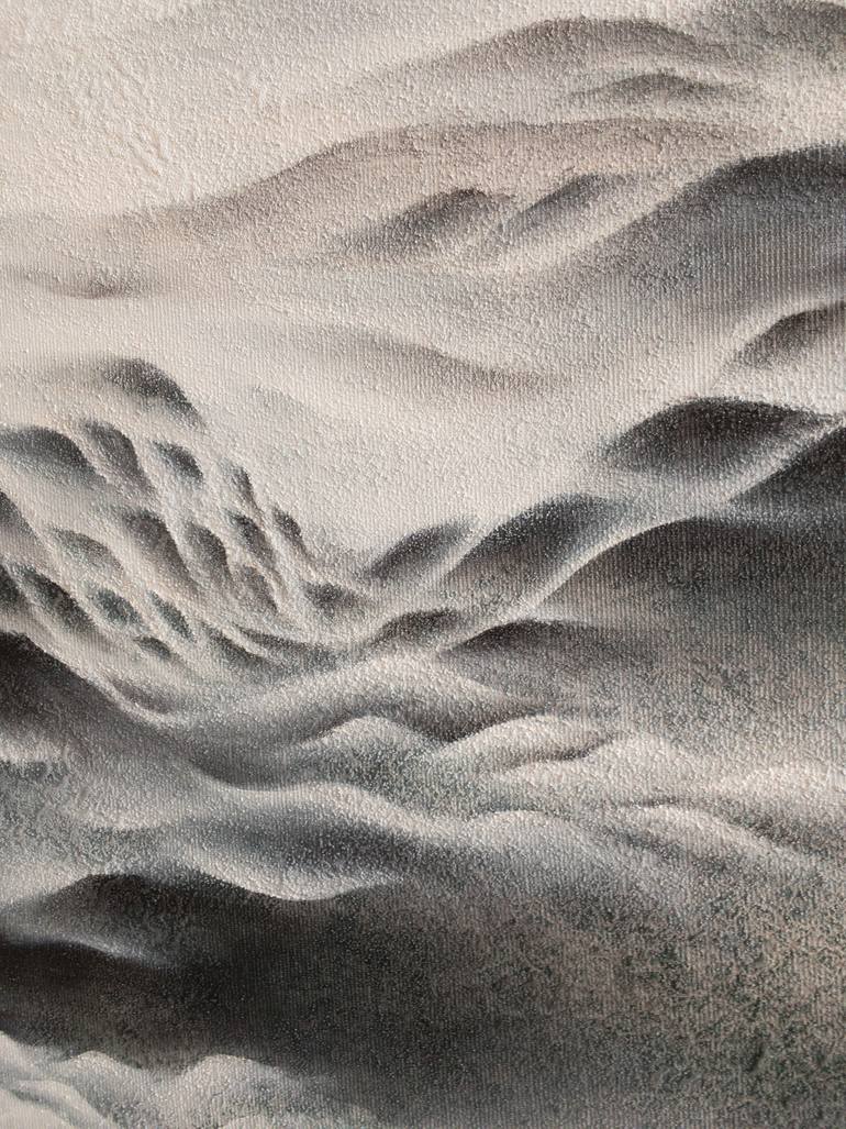 Original Abstract Landscape Painting by Francesca Borgo