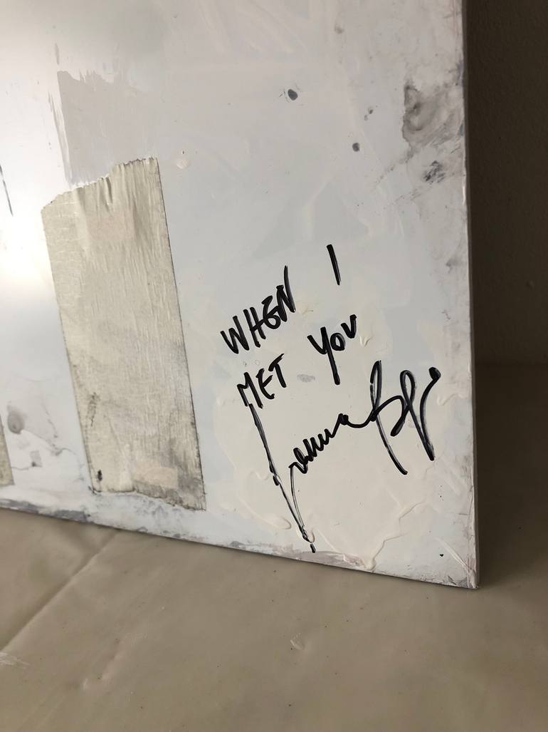 Original Abstract Expressionism Abstract Painting by Francesca Borgo