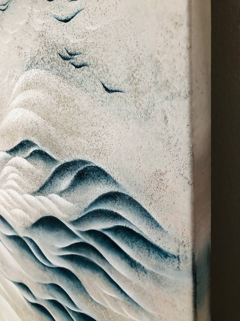 Original Abstract Expressionism Abstract Painting by Francesca Borgo