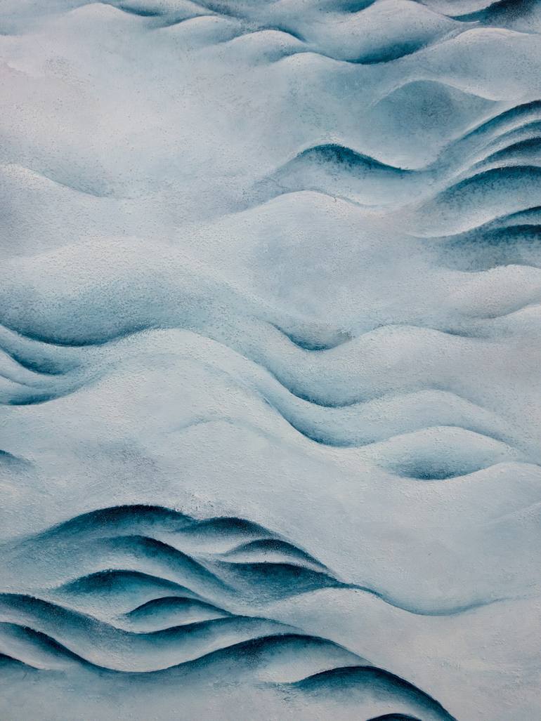 Original Abstract Landscape Painting by Francesca Borgo
