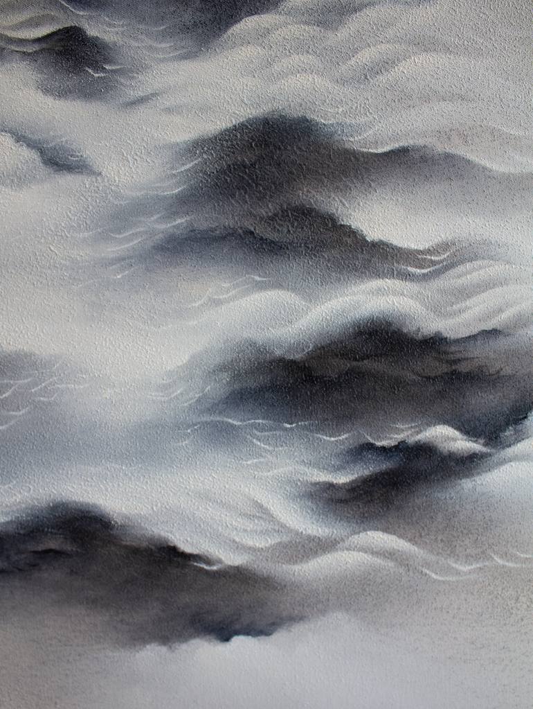 Original Abstract Landscape Painting by Francesca Borgo