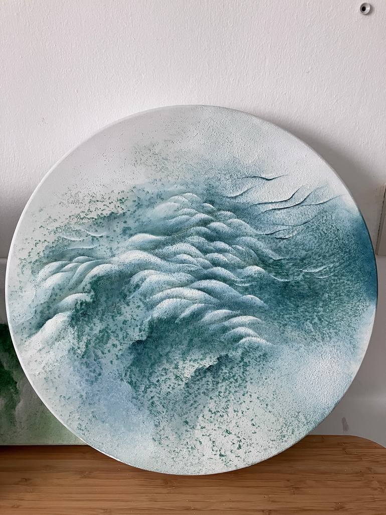 Original Abstract Expressionism Abstract Painting by Francesca Borgo