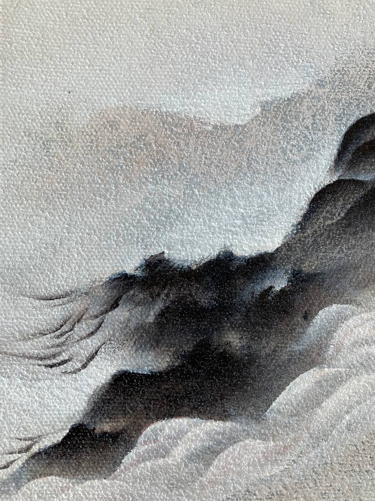 Original Abstract Expressionism Abstract Painting by Francesca Borgo