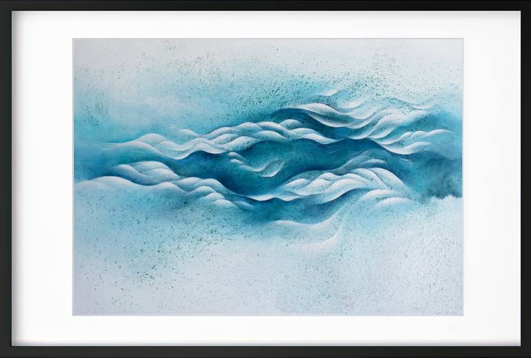 Original Abstract Expressionism Abstract Painting by Francesca Borgo