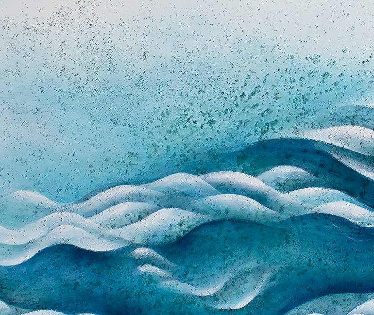 Original Abstract Expressionism Abstract Painting by Francesca Borgo