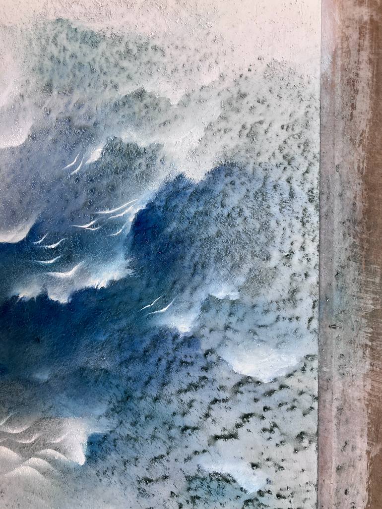 Original Abstract Expressionism Abstract Painting by Francesca Borgo