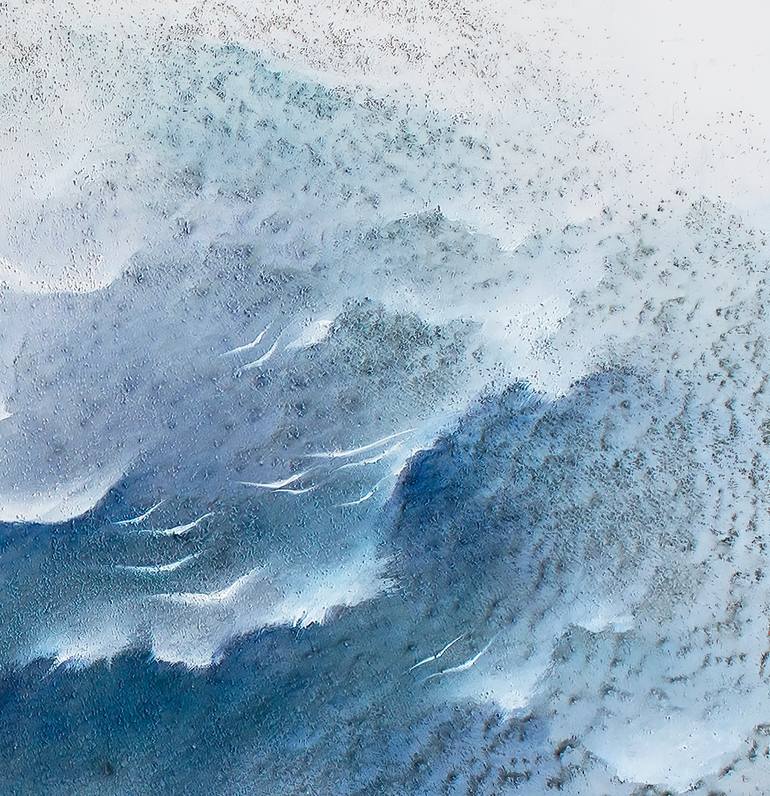 Original Abstract Expressionism Abstract Painting by Francesca Borgo