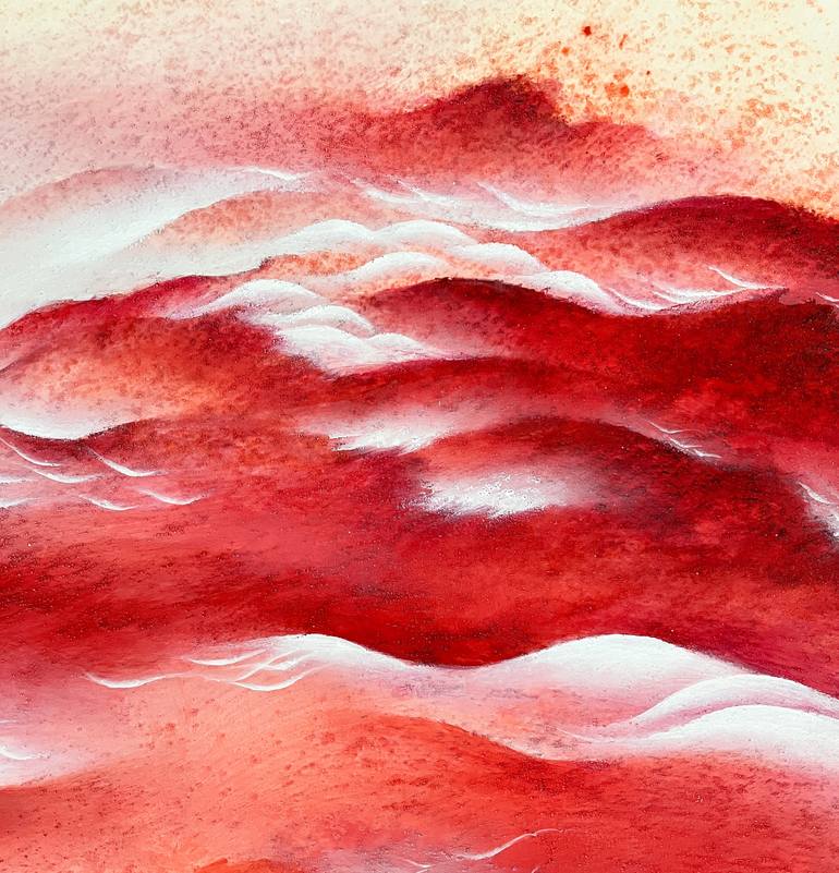 Original Abstract Expressionism Abstract Painting by Francesca Borgo