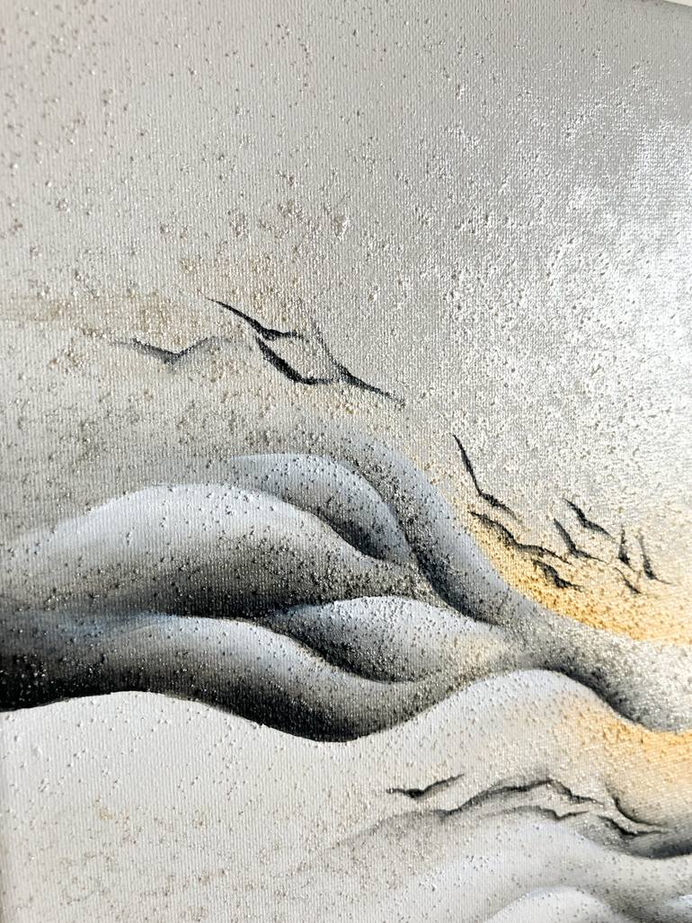 Original Abstract Expressionism Abstract Painting by Francesca Borgo