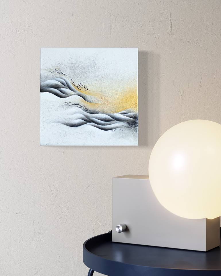 Original Abstract Expressionism Abstract Painting by Francesca Borgo