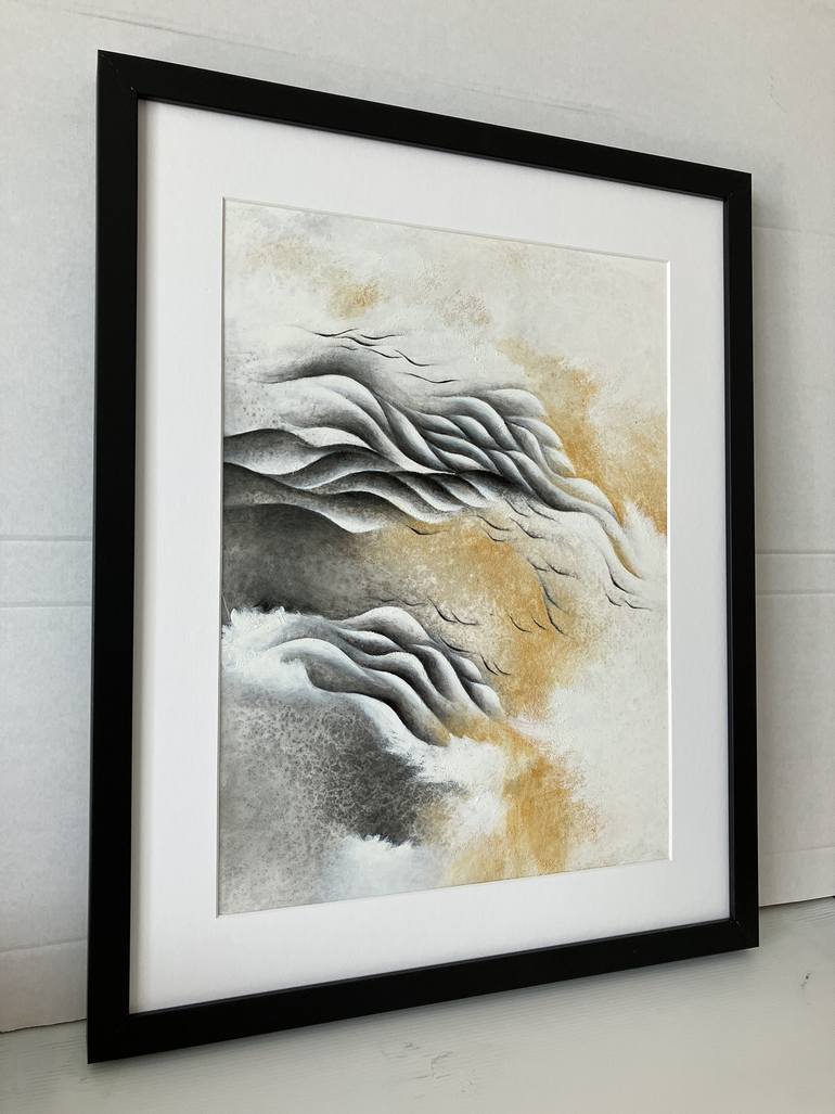 Original Abstract Expressionism Abstract Painting by Francesca Borgo