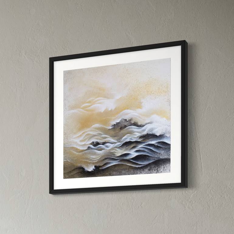 Original Abstract Expressionism Abstract Painting by Francesca Borgo