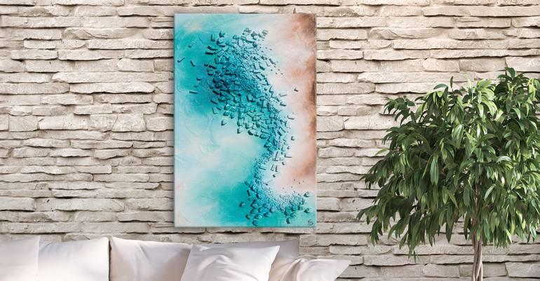 Original Abstract Painting by Francesca Borgo