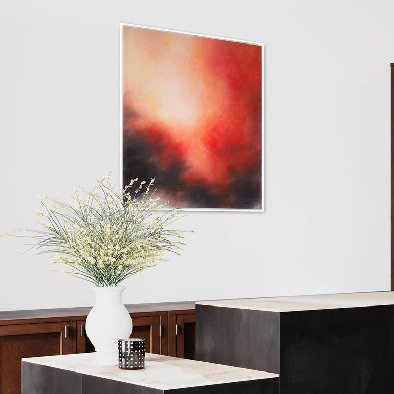 Original Abstract Expressionism Abstract Painting by Francesca Borgo