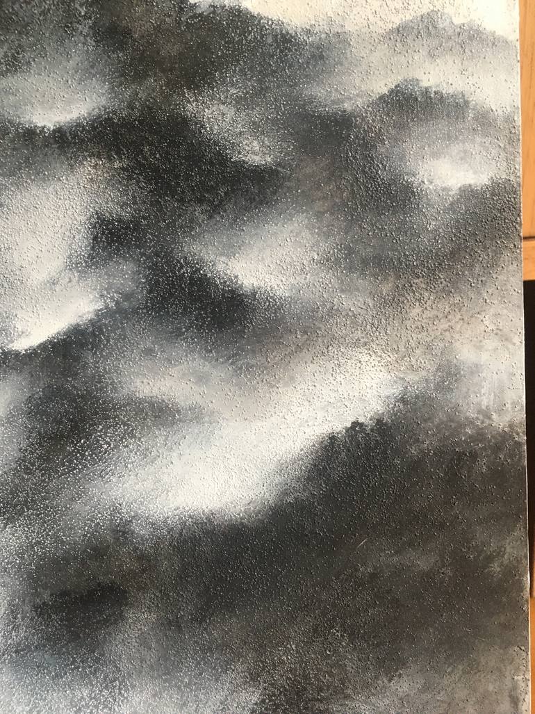 Original Abstract Landscape Painting by Francesca Borgo