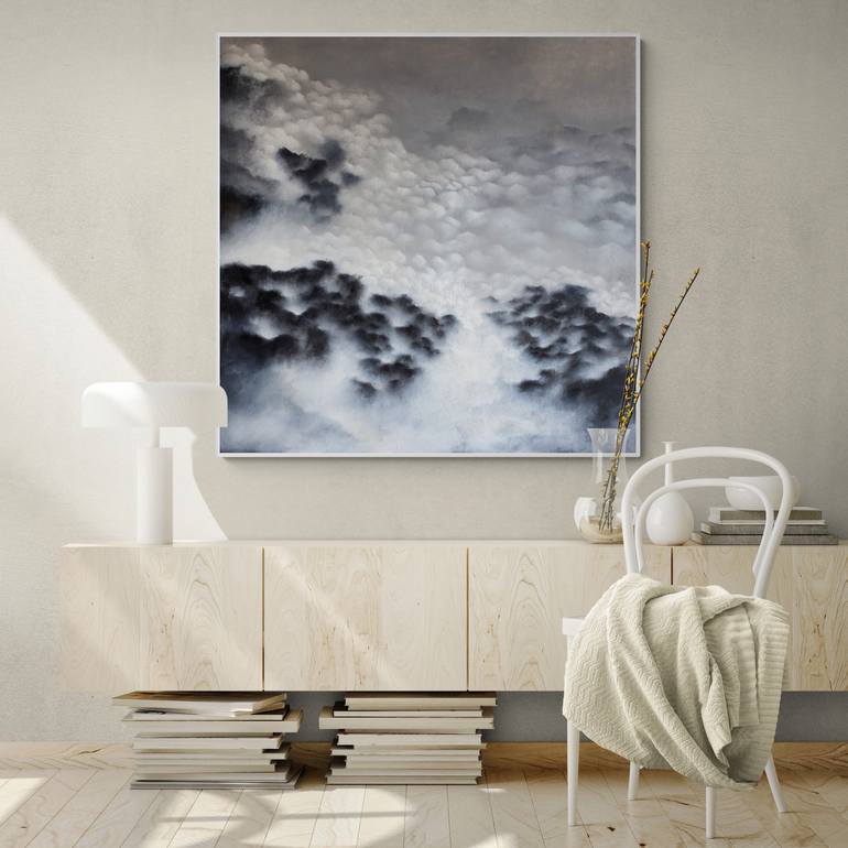 Original Abstract Landscape Painting by Francesca Borgo