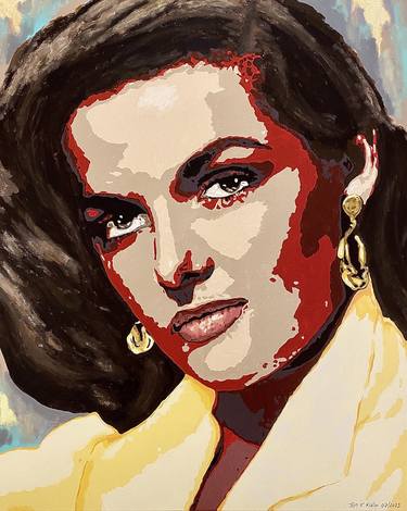 Original Figurative Celebrity Paintings by Tom F Klein