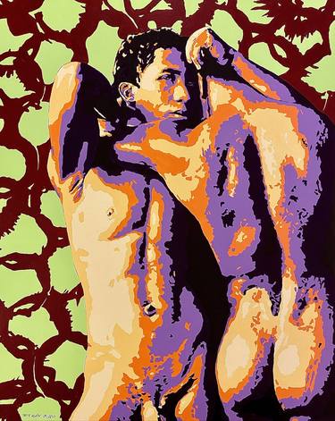 Print of Figurative Erotic Paintings by Tom F Klein