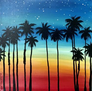 Print of Fine Art Beach Paintings by Kimberly Marnell