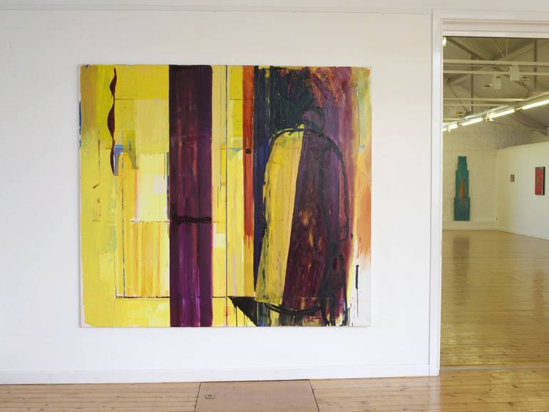 Original Abstract Expressionism Abstract Painting by Ashley Hanson