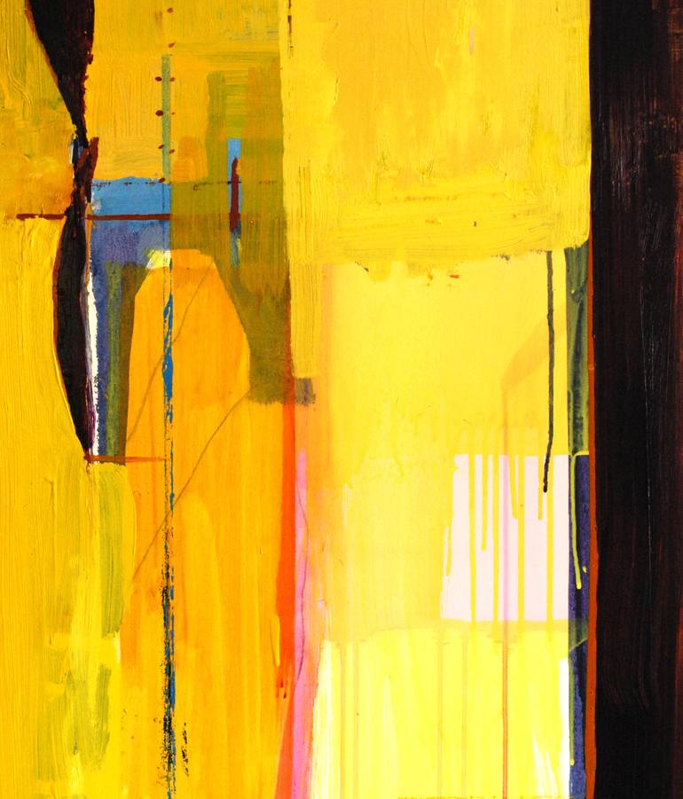 Original Abstract Expressionism Abstract Painting by Ashley Hanson