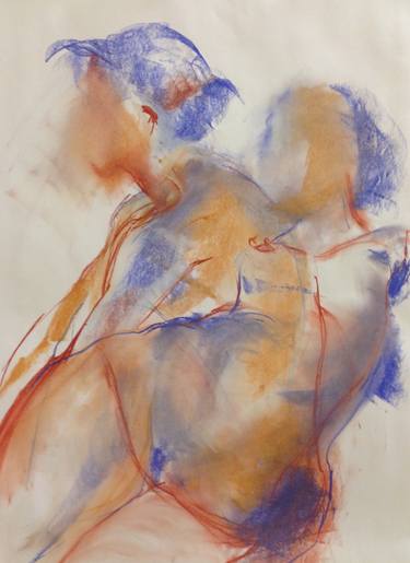 Original Figurative Nude Drawings by Gemma Gates