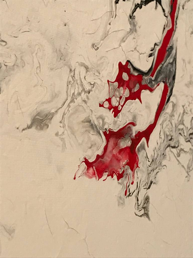Original Abstract Expressionism Abstract Painting by Brad Rushing