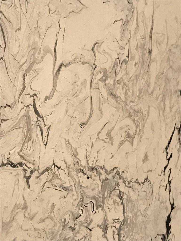 Original Abstract Expressionism Abstract Painting by Brad Rushing
